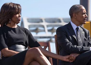 Le couple Obama forever ... 