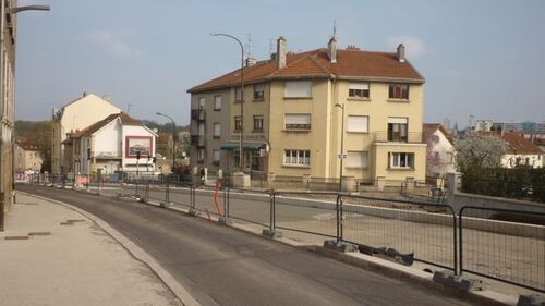 Travaux du Mettis de Legouest  à Borny