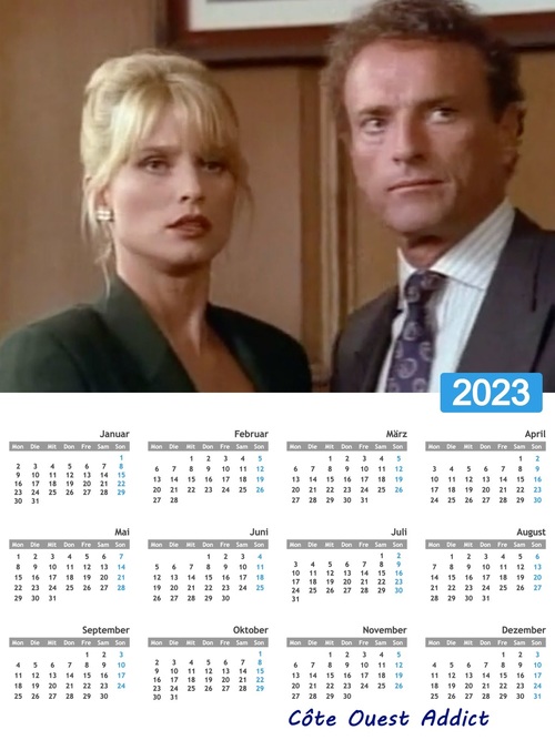 Jahreskalender 2023.