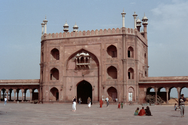 La mosquée de Delhi