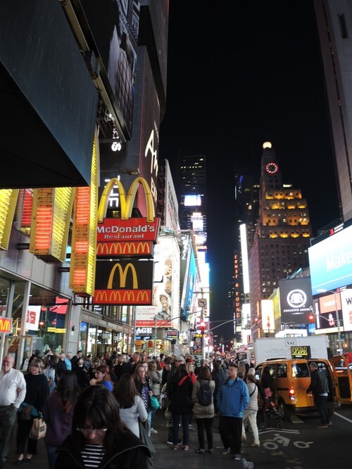 NEW YORK 2016- Jour 2- Soirée sur Broadway