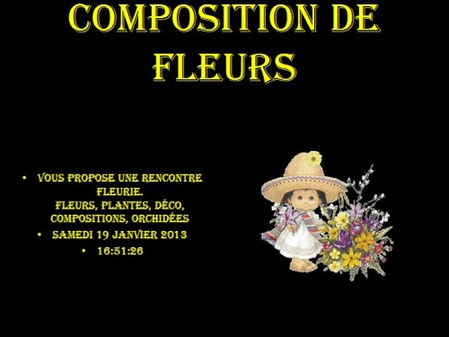 PPS MES CREATION composition florales