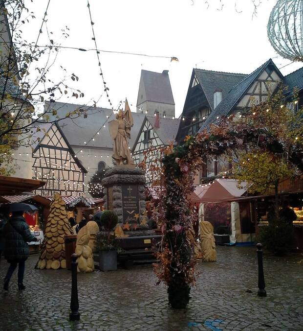 Marché de Noël à Eguisheim