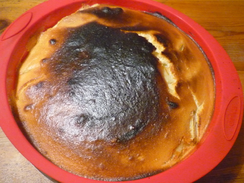 Gâteau aux fruits sans gluten ni laitages