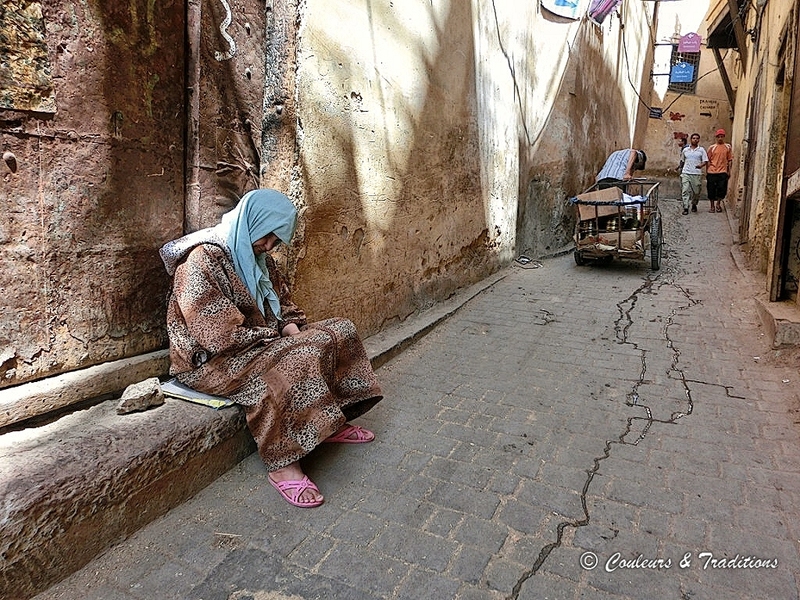 Dans les ruelles de la Médina 