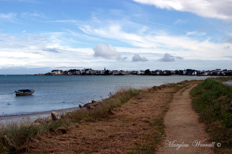 Roscoff vue depuis le Laber