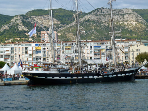 Le Belem, bateau français.