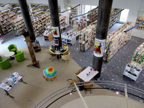 Parapluies en bibliothèques... 