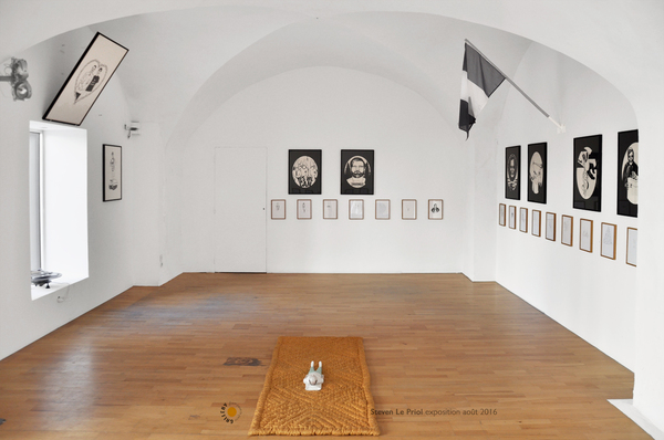 LePriol Steven Artist-Exhibition Galerie Point to Point-Studio