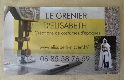 Elisabeth Nicvert, costumière à Montbard, a des doigts de fée !