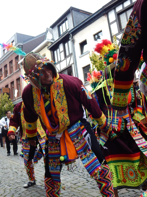 Le 3ième carnaval du monde à Stavelot Belgique