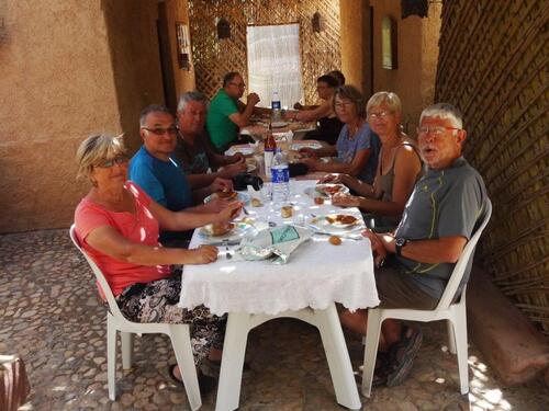 Notre tablée avec Jocelyne et Bernard