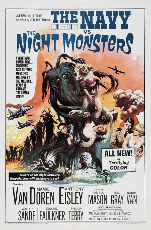 THE NAVY VS. THE NIGHT MONSTERS BOX OFFICE USA 1966