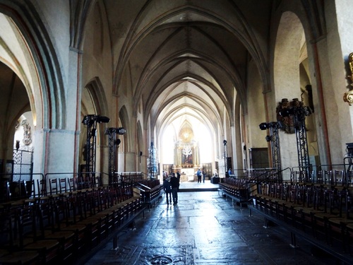 L'Eglise des Chevaliers, panthéon royal, à Stockholm (photos)