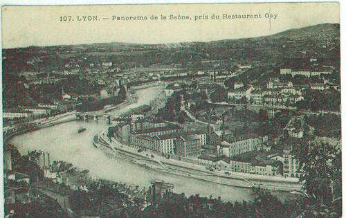 Le rhône et la Saône