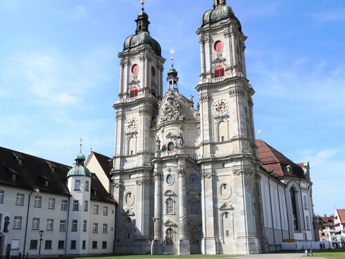 L'abbaye et la cathédrale de Saint Gall (Suisse)
