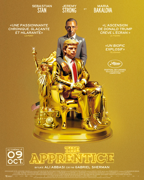 Découvrez un extrait du film THE APPRENTICE avec Sebastian Stan, Jeremy Strong, Maria Bakalova - Le 9 octobre 2024 au cinéma