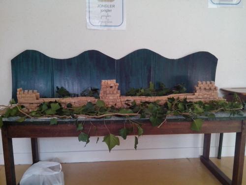 Muraille de Chine en sucre