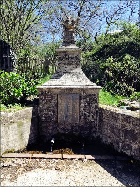 Photo de la fontaine de La Bastide d'Armagnac