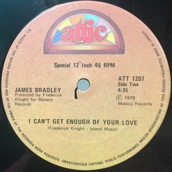 James Bradley - I Can't Get Enough Of Your Love