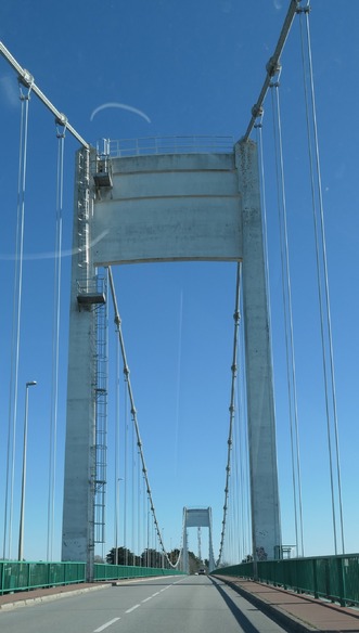 Le pont de La Roche Bernard.