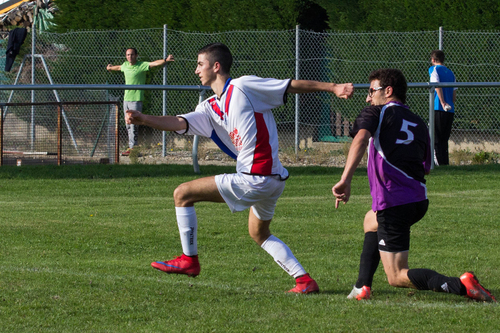 fotofoot, des, étangs, photo, foot, ball, football, EFDE, papy, martial