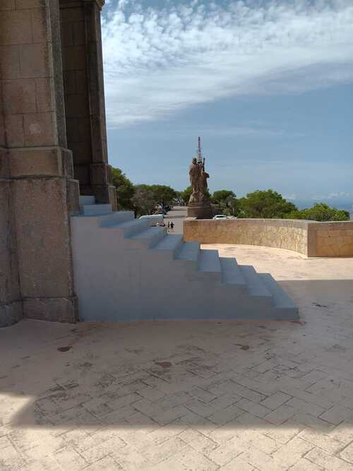  quel beau panorama - sanctuaire de san salvadore  -  majorque - 