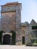 L'entrée du château de Loubressac