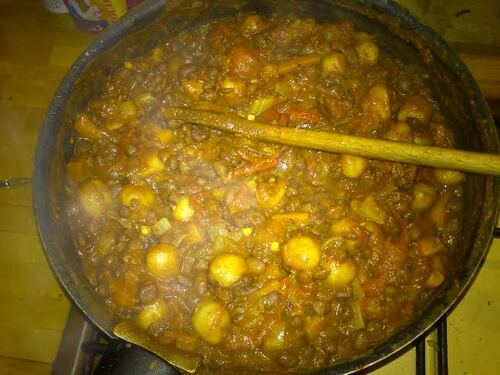 Dombrés aux Azukis : un plat des Caraibes pour du soleil dans l'assiette (et des cocotiers et de l'eau turquoise^^)