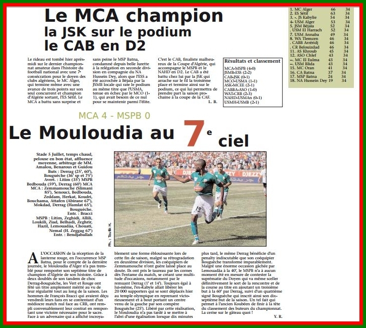 Lundi 31.5.2010 stade 