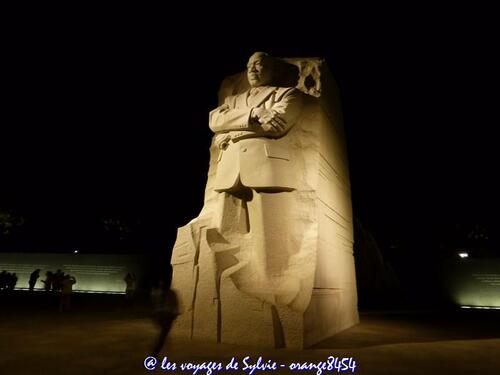 USA WASHINGTON DE NUIT Martin Luther King,Jr National Memorial