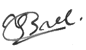 signature de Jacques Brel