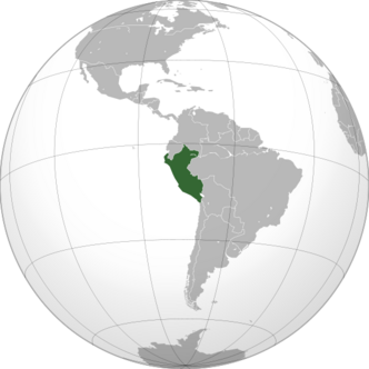 Description de l'image Peru (orthographic projection).svg.