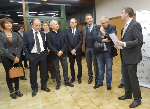Jérémie Brigand, Président de la Communauté de Communes du Pays Châtillonnais a présenté ses voeux pour 2016...