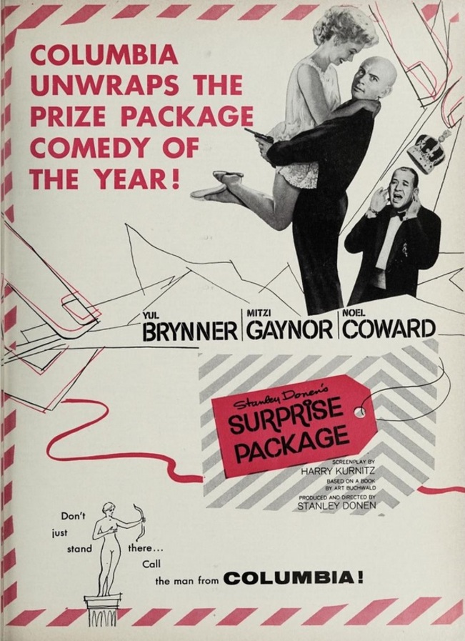 SURPRISE PACKAGE box office USA 1960