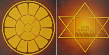Symboles de Mère et Shrî Aurobindo 