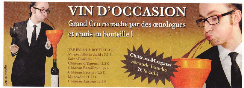 Résultat de recherche d'images pour "Château Pétrus humour"