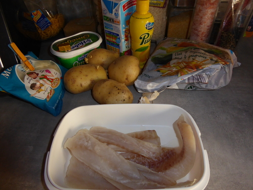 Un Gratin de Poisson aux petits Légumes