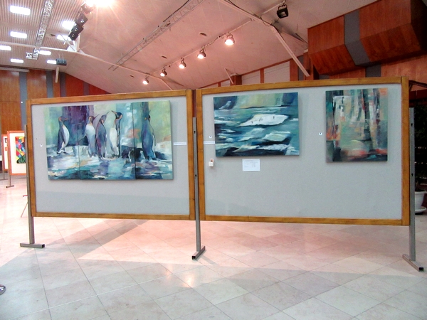 Le Salon des Amis des Arts de Montbard a présenté de bien belles œuvres, variées et superbement présentées