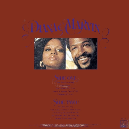 Marvin Gaye & Diana Ross : Album " Diana & Marvin " LP Motown Records M-803V1 [ US ]