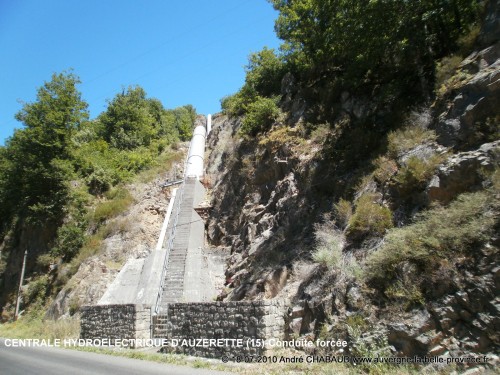 CONDUITE FORCEE DE LA CENTRALE HYDROELECTRIQUE D'AUZERETTE