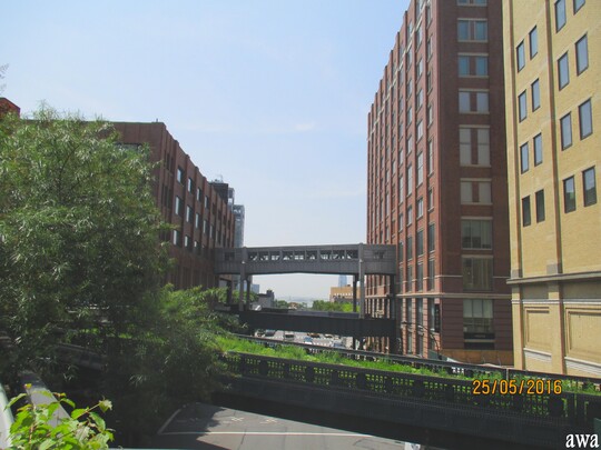 New York : High Line Park et  Wall Sreet