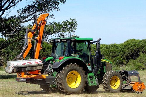 Tondre avec une grosse machine 