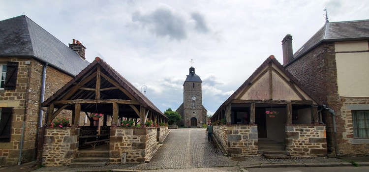 Église et halles