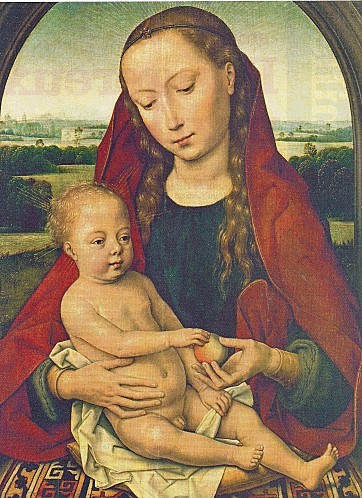 La Vierge à l'Enfant à la pomme