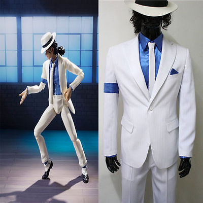 Michael Jackson Smooth Criminal Suit Uniform Men's Cosplay Costume set# |  eBay