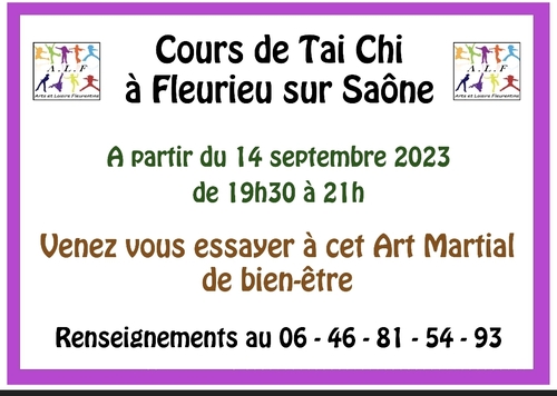 ALF - COURS DE TAI CHI 