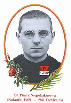Bienheureux Pie Bartosik, prêtre franciscain et martyr († 1941)