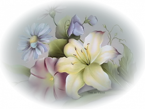 tubos de flores / ramos