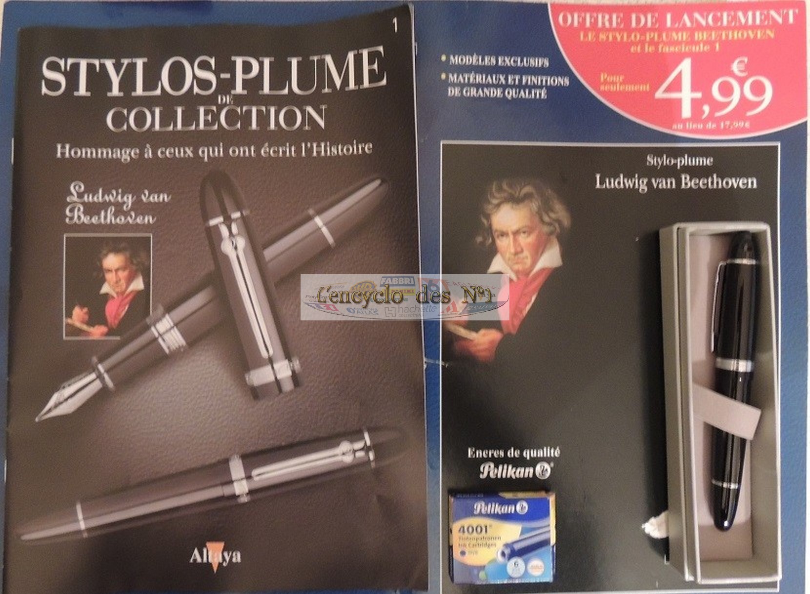 N° 1 Stylos-plume de collection - Lancement - L' encyclo des N° 1